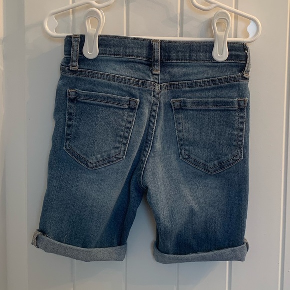 Girls distressed Bermuda denim shorts - Picture 2 of 4